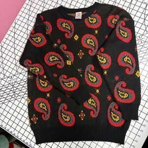 Vintage Target brand paisley sweater.